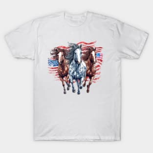 Patriot Horses #3 T-Shirt